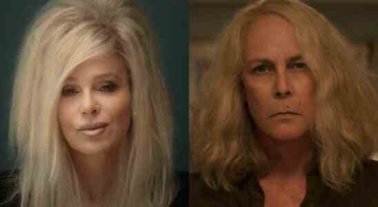 From left to right: Gwen Shamblin: Starving for Salvation and Jamie Lee Curtis in Halloween Kills