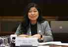 La ministre du Commerce international, Mary Ng, comparaît devant le comité d'éthique de la Chambre des communes le 10 février 2023, pour être interrogée sur plus de 22 000 $ en contrats gouvernementaux qu'elle a donnés à un ami.