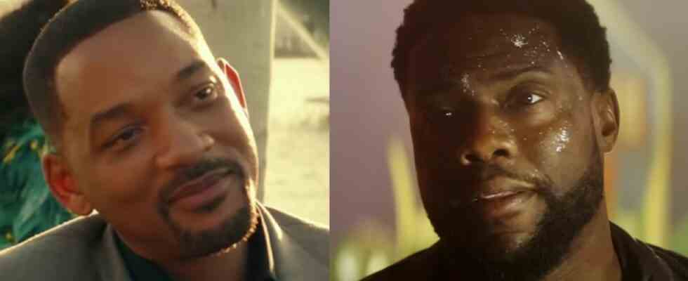 Will Smith in Bad Boys For Life, Kevin Hart in The Man From Toronto