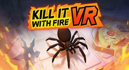 Kill It With Fire VR annoncé pour PS VR2, PS VR, Quest 2 et SteamVR