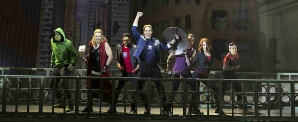 rogers: the musical save the city from hawkeye disney+