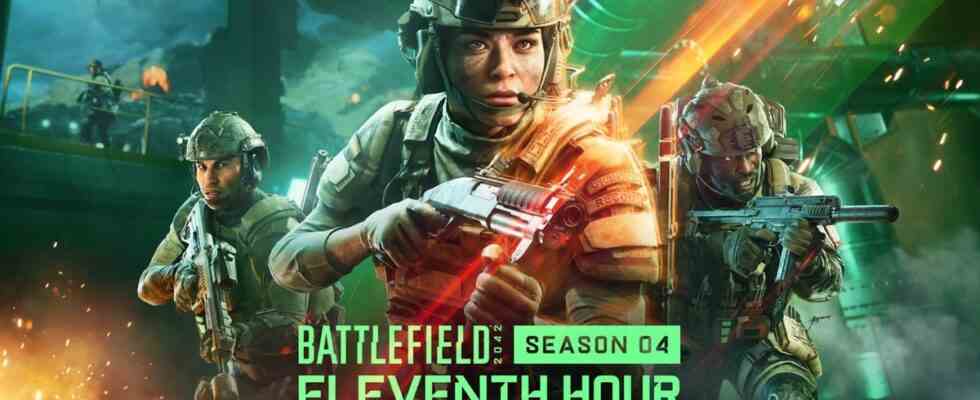 La quatrième saison de Battlefield 2042, Eleventh Hour, apporte une nouvelle carte, un spécialiste, un gadget, des armes et plus encore