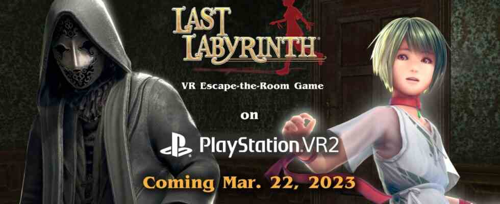 Last Labyrinth arrive sur PS5, PS VR2 le 22 mars avec la mise à jour du mode moniteur