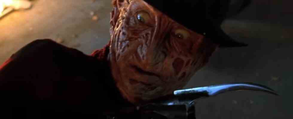 Freddy Krueger in shock in Freddy Vs. Jason