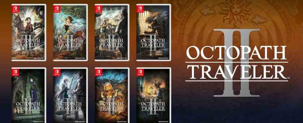 My Nintendo propose des couvertures d'art de boîte de commutation réversibles "exclusives" pour Octopath Traveler II (États-Unis)