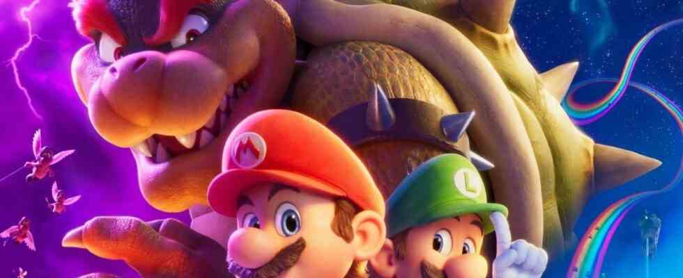 Nintendo révèle l'affiche officielle du film Super Mario Bros.