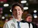 Le premier ministre Justin Trudeau à Windsor, en Ontario. 
