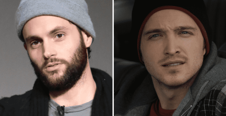 Penn Badgley was almost cast as Jesse Pinkman in "Breaking Bad" before the role went to Aaron Paul
