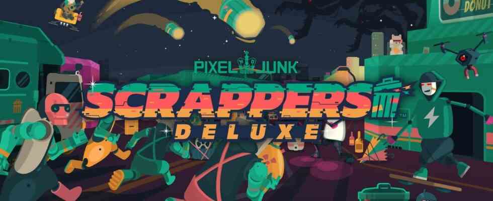 PixelJunk Scrappers Deluxe va nettoyer sur Switch cette année