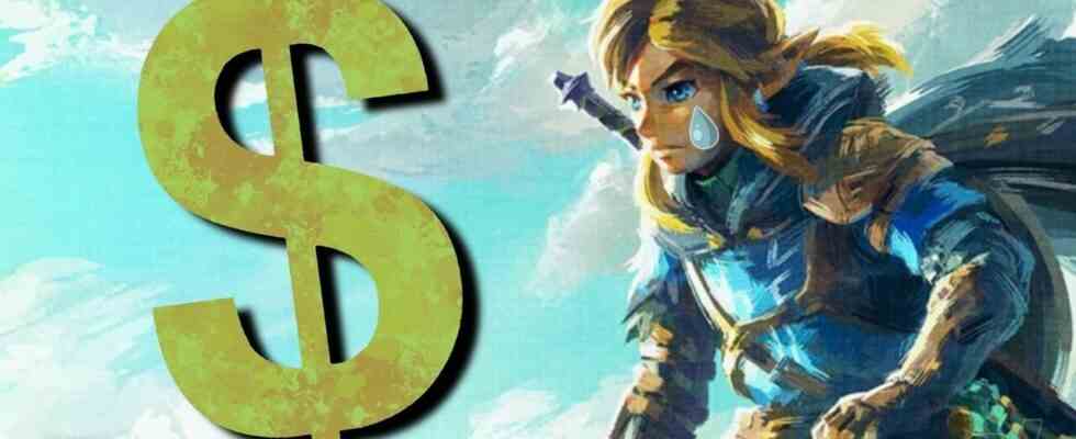 Sondage : paieriez-vous 70 $ pour The Legend Of Zelda : Tears Of The Kingdom ?