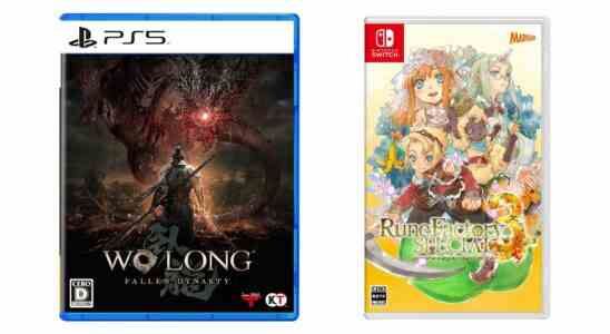 Sorties de jeux japonais de cette semaine : Wo Long : Fallen Dynasty, Rune Factory 3 Special, plus