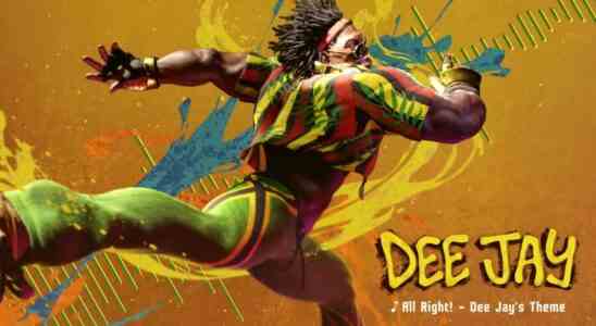 Street Fighter 6 révèle le thème musical de Dee Jay "All Right!"