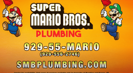 « Super Mario Bros. Movie » révèle un site Web de plomberie et une publicité pour une entreprise « familiale et exploitée par une famille » Les plus populaires doivent être lus