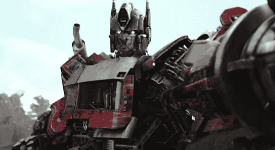 Optimus Prime in Transformers: Rise of the Beasts