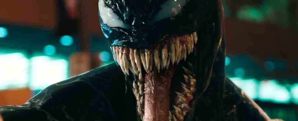 Venom: Tom Hardy partage une scène supprimée alors que le troisième film commence la pré-production
