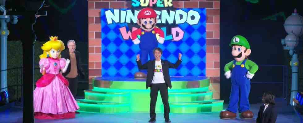 Vidéo : le créateur de Mario, Shigeru Miyamoto, prend la parole lors de l'inauguration de Super Nintendo World Hollywood
