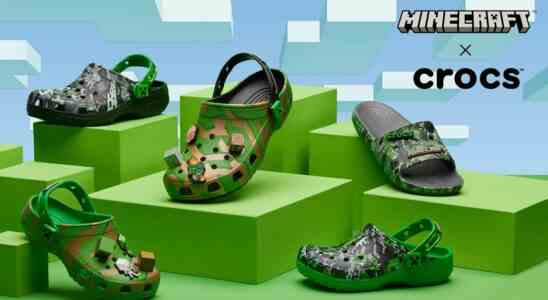 Vous pourrez bientôt acheter ces Crocs inspirés de Minecraft dont vous avez toujours rêvé