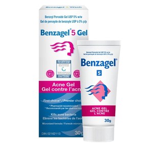 Gel contre l'acné Benzagel.