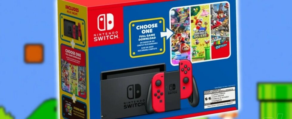 Nintendo dévoile le lot officiel de la console MAR10 Day Switch