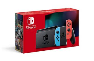 Nintendo Switch (rouge fluo/bleu fluo)
