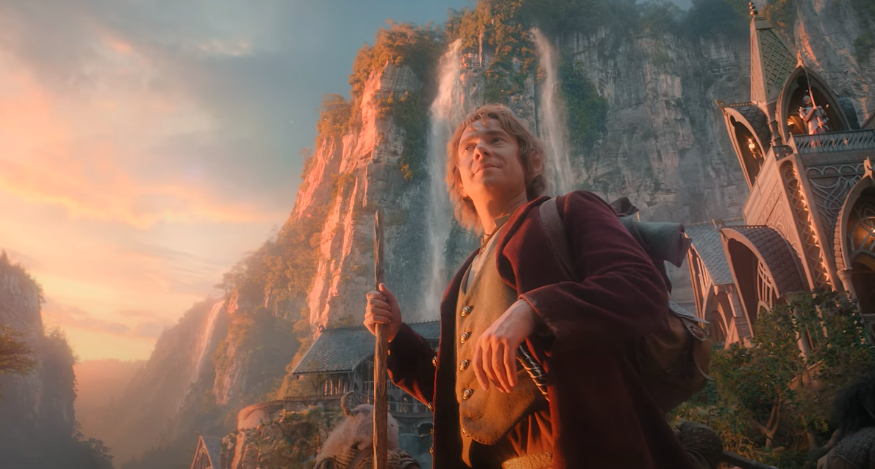 Martin Freeman dans le rôle de Bilbo dans Le Hobbit
