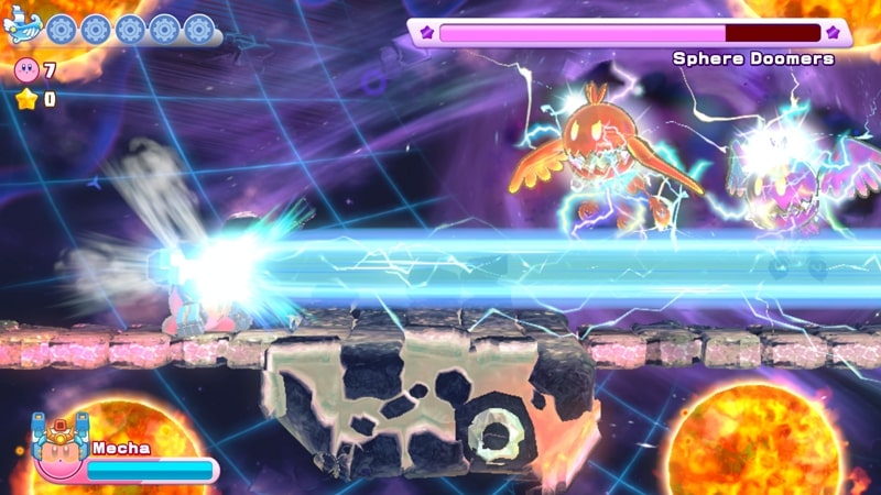 Kirby's Return to Dreamland Deluxe Boss combats