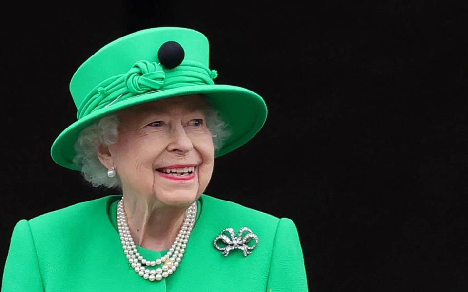 la reine en vert - Chris Jackson /AFP