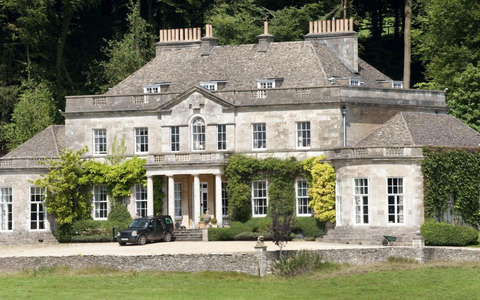 La maison de la princesse Anne à Gatcombe, dont elle est propriétaire en privé - UK Press