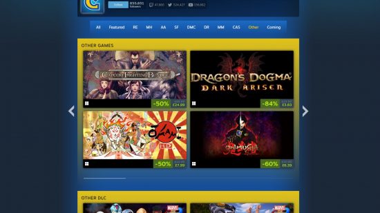 Resident Evil, Monster Hunter et plus de bonnes affaires dans la vente Capcom Steam