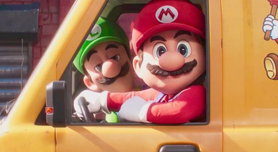 Aléatoire: Mario Movie Plumbing Van roulé jusqu'au Comic Con de Londres au printemps
