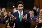 Le premier ministre du Canada, Justin Trudeau, prend la parole lors de la période des questions à la Chambre des communes sur la colline du Parlement à Ottawa, le mercredi 8 mars 2023. 