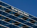 Le siège social de Silvergate Bank à La Jolla, en Californie. Silvergate Capital Corp. prévoit de mettre fin à ses activités et de liquider sa banque après que l'effondrement de l'industrie de la cryptographie a sapé la solidité financière de l'entreprise, faisant chuter les actions.