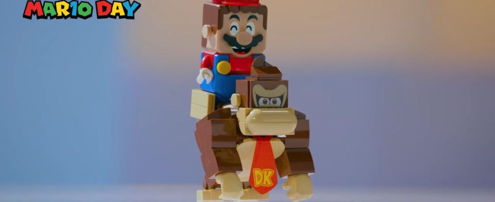 Donkey Kong rejoint la gamme Lego Super Mario cet été