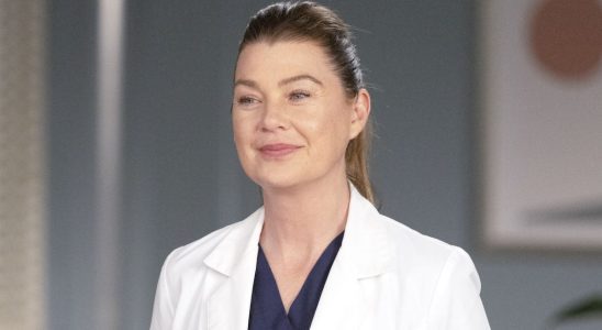 Meredith Grey smiles on Grey