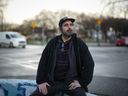 Brian O'Donnell, de la BC Association of People on Opioid Maintenance, pose pour une photo dans le Downtown Eastside de Vancouver, le vendredi 30 décembre 2022.
