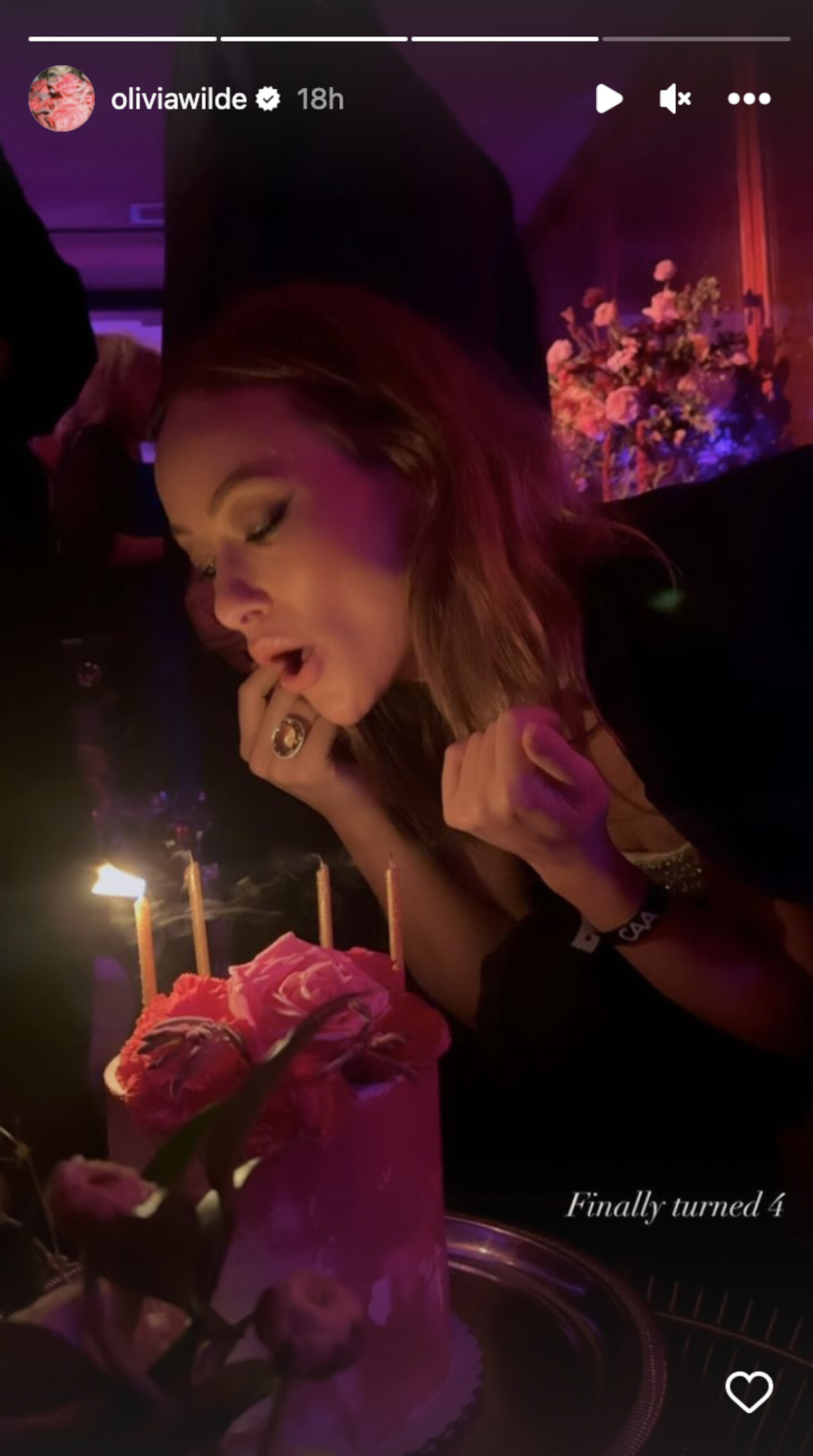 Olivia Wilde souffle ses bougies d'anniversaire