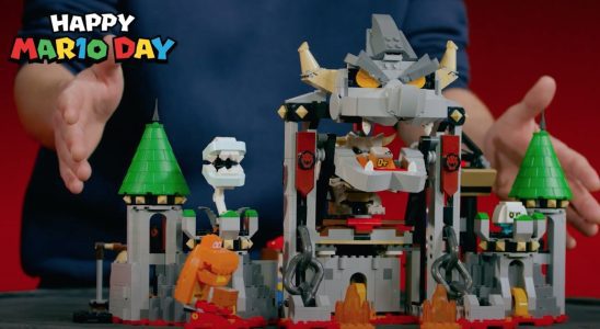 Le dernier ensemble Super Mario de Lego est Dry Bowser Castle et il sort en août