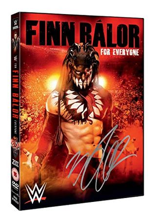 WWE : Finn Bálor - Pour tout le monde (Manchette alternative signée à la main) [DVD]
