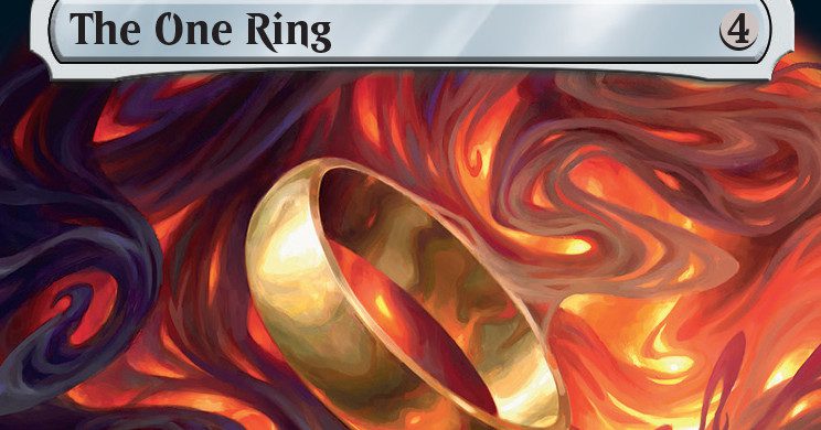 Le crossover Magic: The Gathering's Lord of the Rings obtient un anneau de puissance unique (littéralement)
