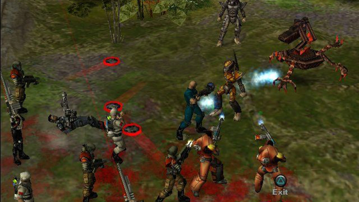 AVP vs Aliens Versus Predator: Extinction RTS jeu de stratégie en temps réel PS2 Xbox Zono EA revue rétro