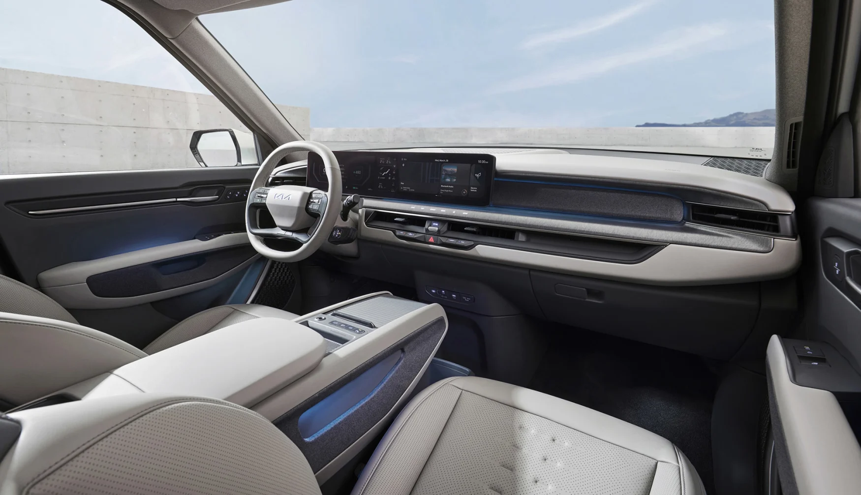 Kia dévoile le SUV électrique EV9 à trois rangées de sièges