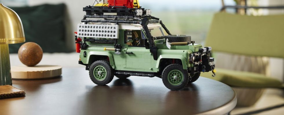 LEGO lance un ensemble Land Rover Defender classique pour les amateurs de voitures