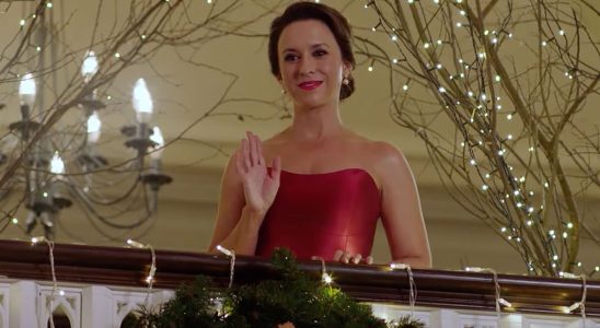 Lacey Chabert in Christmas at Castle Hart trailer, Hallmark