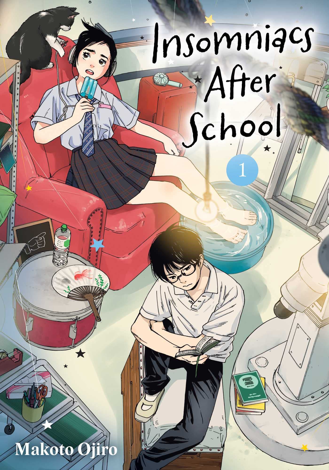 Couverture de Insomniacs After School par Makoto Ojiro