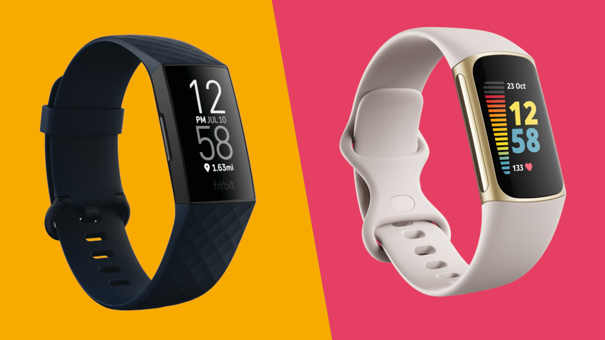 Fitbit Charge 4 contre Fitbit Charge 5