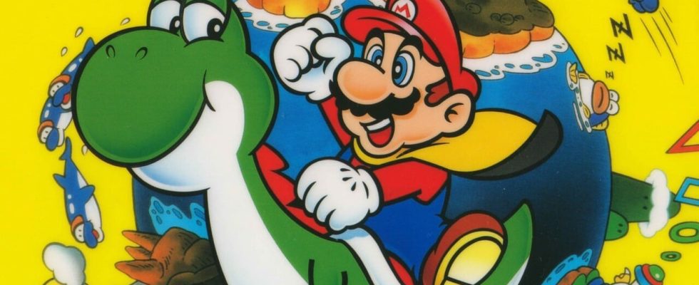 La carte prototype de Super Mario World a été découverte
