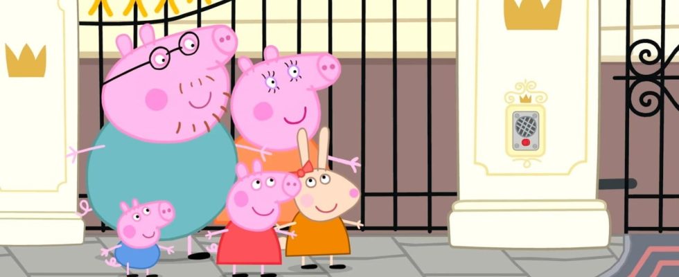 Aléatoire: le nouveau jeu Peppa Pig rend hommage à la reine Elizabeth II