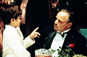 LE PARRAIN, Marlon Brando (à droite), 1972 GODF 011(3743)