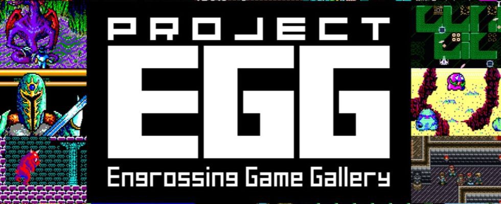 Le projet EGG pourrait amener les titres MSX, PC-98 et Neo Geo à basculer