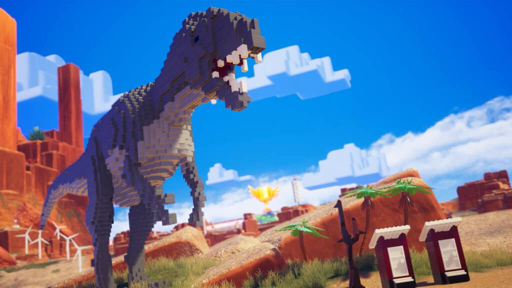 Dinosaure du monde ouvert Lego 2K Drive